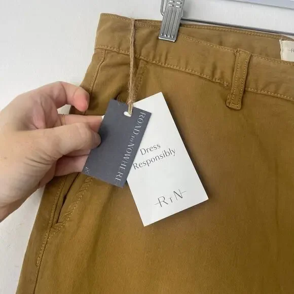 Road to Nowhere Men's Skye Trouser in Garment Dyed Japanese Twill SIZE 34 - Picture 6 of 8